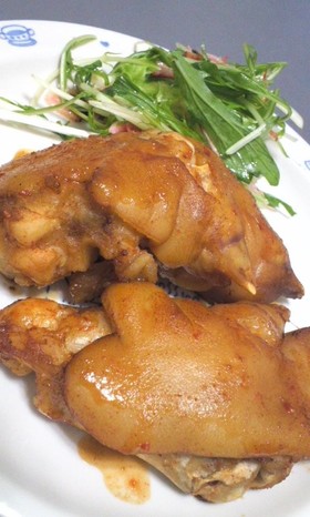 こってり甘辛濃厚☆焼き豚足