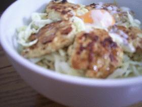 れんこんつくねの親子丼