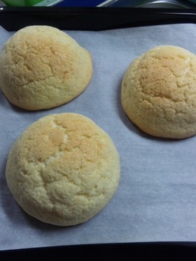 朝食簡単HMメロンパン