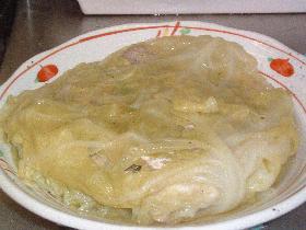 キャベツの重ね煮