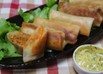 野菜と春雨の春巻き☆カレーマヨソース