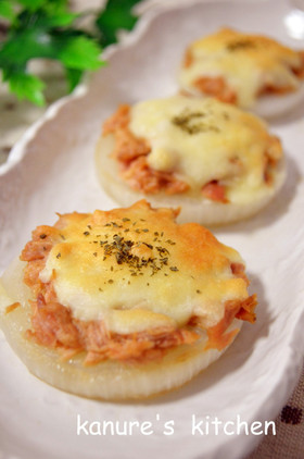 ✿新玉ねぎのステーキ ツナマヨチーズ✿