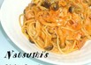 きのことベーコンのトマトクリームパスタ✿