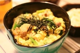 しっかり味が染み込むよ!親子丼