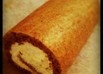 簡単ロールケーキ　レモンティー味 
