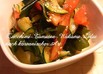 夏野菜とわかめのナムル