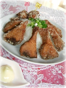 子供も大好き♡かつおの竜田揚げ