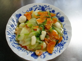 白菜のとろーり炒め煮