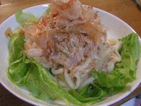 サラダうどん
