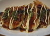 ふんわり♪餅ベーコンのお好み焼き