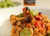そら豆と新玉ねぎのドライカレー