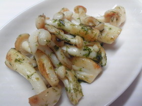 お弁当に☆ブナピーの青海苔バターソテー