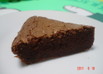 簡単チョコレートケーキ