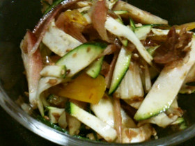 夏野菜のさっぱりサラダ