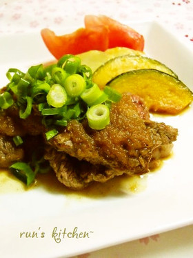 ✽コロコロステーキ♪にんたまソース✽
