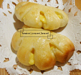 ☺ホシノ酵母☺クリームパン☺