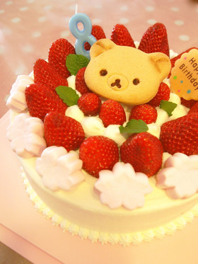 共立て♡２0ｃｍ型スポンジケーキ