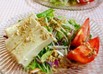 簡単♡豆腐とトマトの和風サラダ