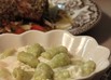 そら豆のニョッキ・豆乳ソース
