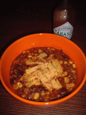 深い味！肉々しいコーンチリ -Corn Chili-