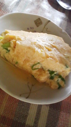 ふわふわ蒸し卵豆腐