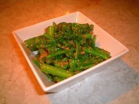 Broccoliniの胡麻和え