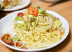 アボカドとトマトのさっぱりいけるパスタ☆