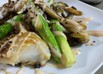 てんこ盛り野菜のタラのムニエル
