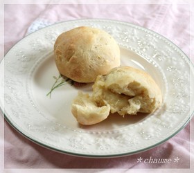 すぐできる！とろ～りチーズin豆腐パン♪