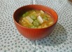 オクラと豆腐のみそ汁