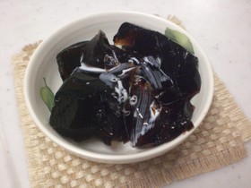 ちょっとビターなコーヒーゼリー