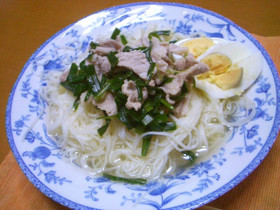 スタミナあったかそうめん