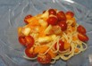 いちじくとトマトのスイートサラスパ♪