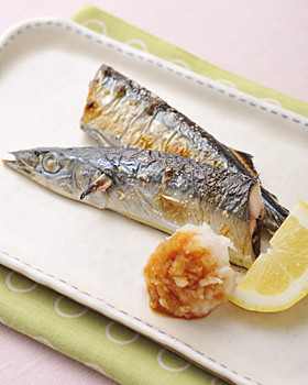 秋刀魚の塩焼き