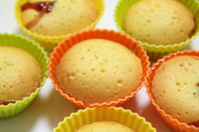 ラングドシャ☆カップケーキ