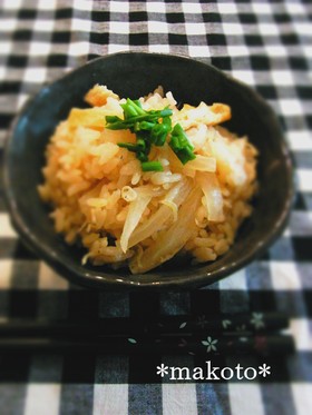 大根じゃこ飯