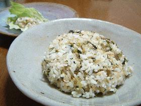ちりめんでヘルシー＊簡単＊高菜炒飯