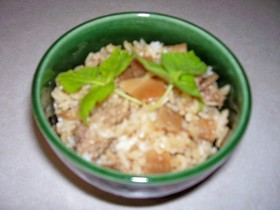 我が家の中華風混ぜご飯