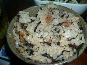 ☆梅とひじきの炊き込みご飯☆