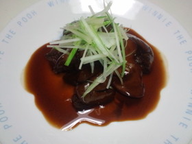 鶏レバーの赤ワイン煮！簡単おつまみ♪