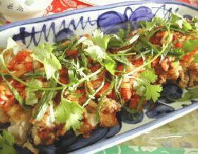 鶏のから揚げ☆エスニックソース☆