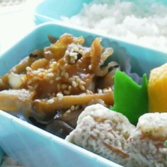 ☆お弁当おかず☆豚肉としめじの甘辛煮 ☆お弁当おかず☆豚肉としめじの甘辛煮