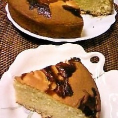 アーモンドたっぷりケーキ。