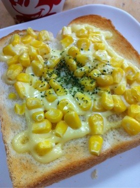 スピード★コーンマヨトースト