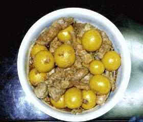 きんかんの煮物