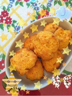 高野豆腐で！？人参スコーン★☆