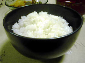 圧力鍋でご飯！