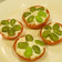 お弁当に♬トマトカップのお花✿ お弁当に♬トマトカップのお花✿