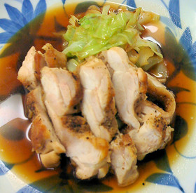 フライパン鶏キャベツ