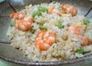 エビと枝豆のチャーハン